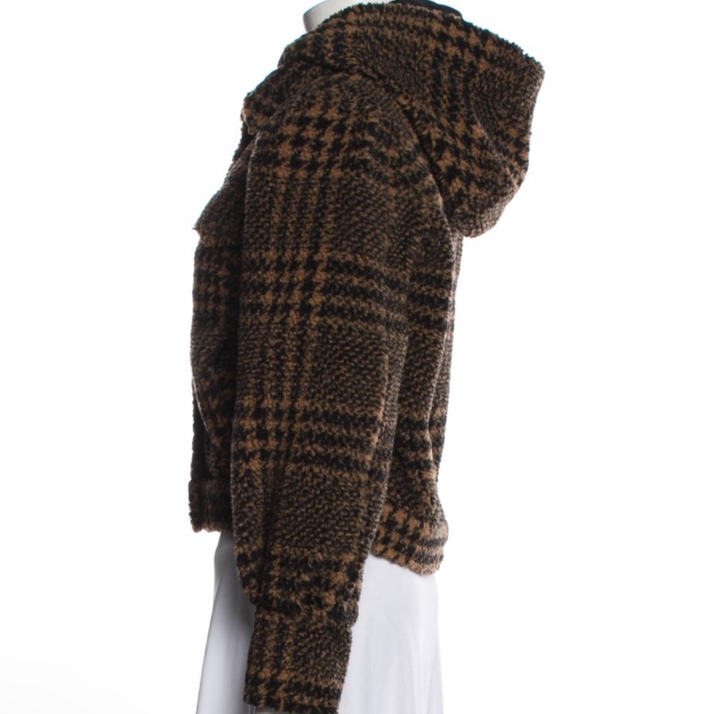 Veronica Beard Gabbi Hooded Houndstooth Jacket NWT - Picture 10 of 13